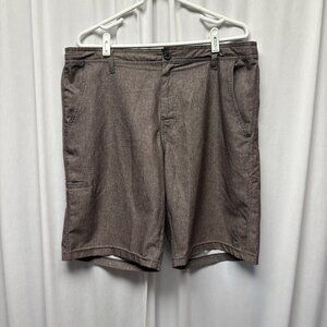 DaHui Hybrid Collection Mens Board Shorts Size 36 Brown Casual Comfy